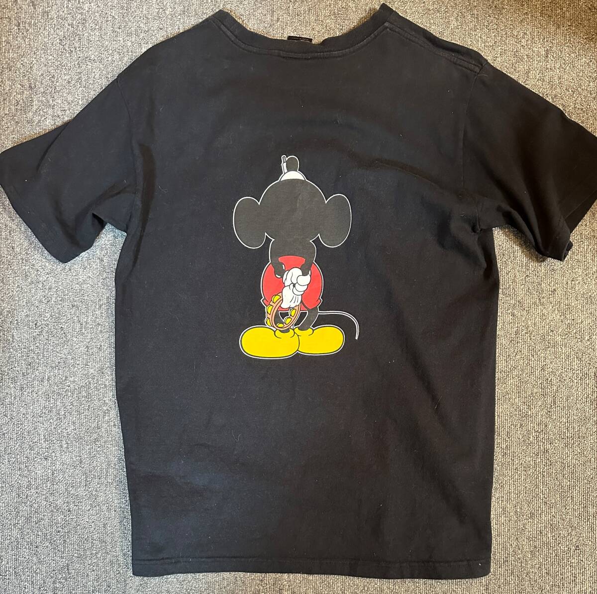 ★1000円スタート NUMBER (N)INE ナンバーナイン MICKEY TEE Black 黑 ミッキー マウス Tシャツ サイズ3★の画像2