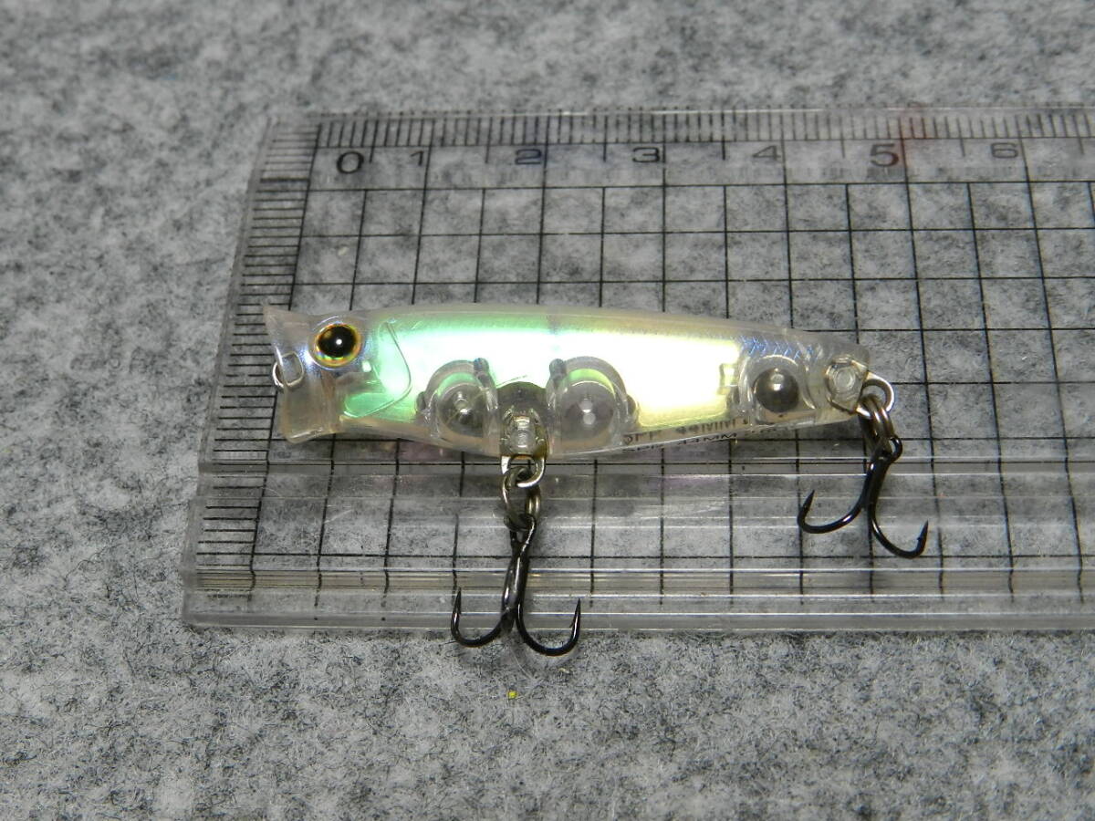 タックルハウス　Tacklehouse 　ショアーズ 　ペンシルポッパー　反射ミラー　反射板 　44 SPP 44MM 2.6G 　SHORES　未使用に近い　_画像1