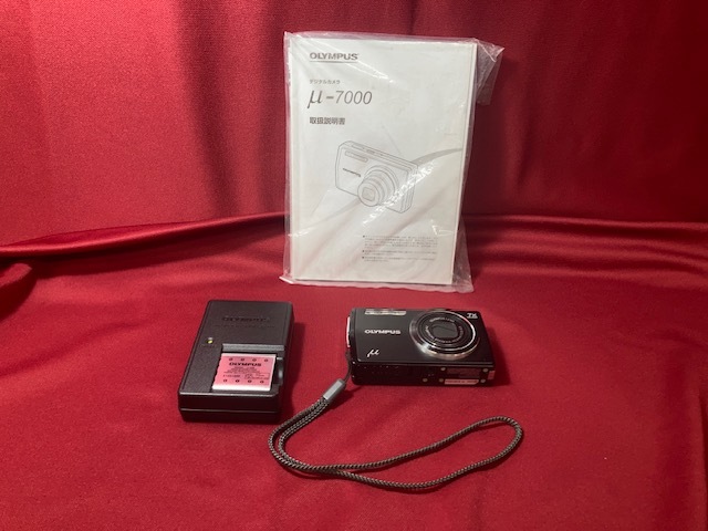 ※23345 OLYMPUS デジカメ μ-7000 コンパクトデジタルカメラ オリンパス ミュー 個人保管品の画像9