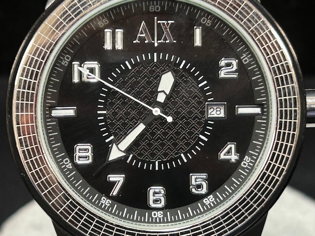 ※23484 ARMANI EXCHANGE A/X 腕時計 クオーツ メンズ 現状渡しの画像5