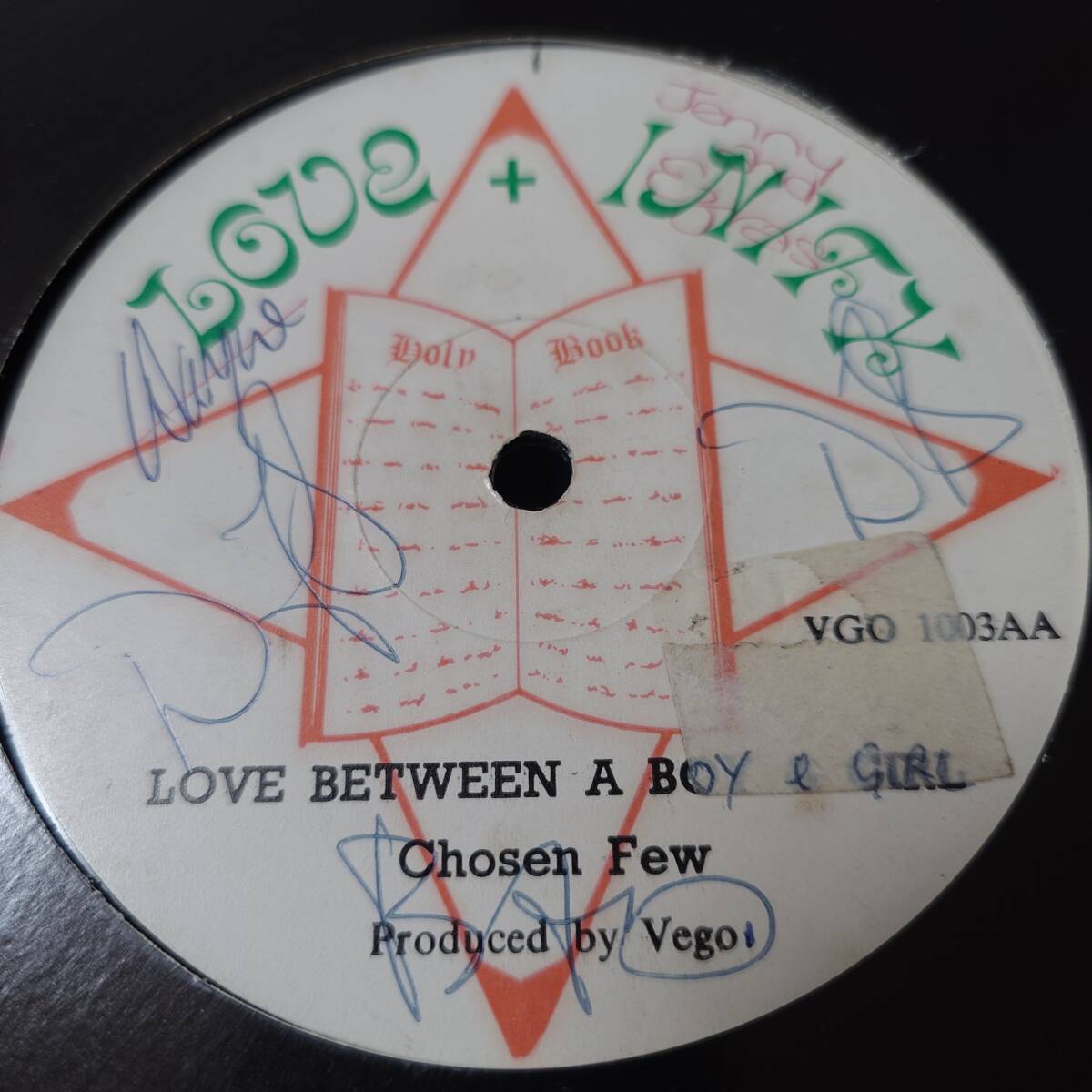 Chosen Few - Love Between A Boy & Girl / Gladstone Anderson - La La Means I Love You // Love + Inity 12inch / AA1330 の画像2