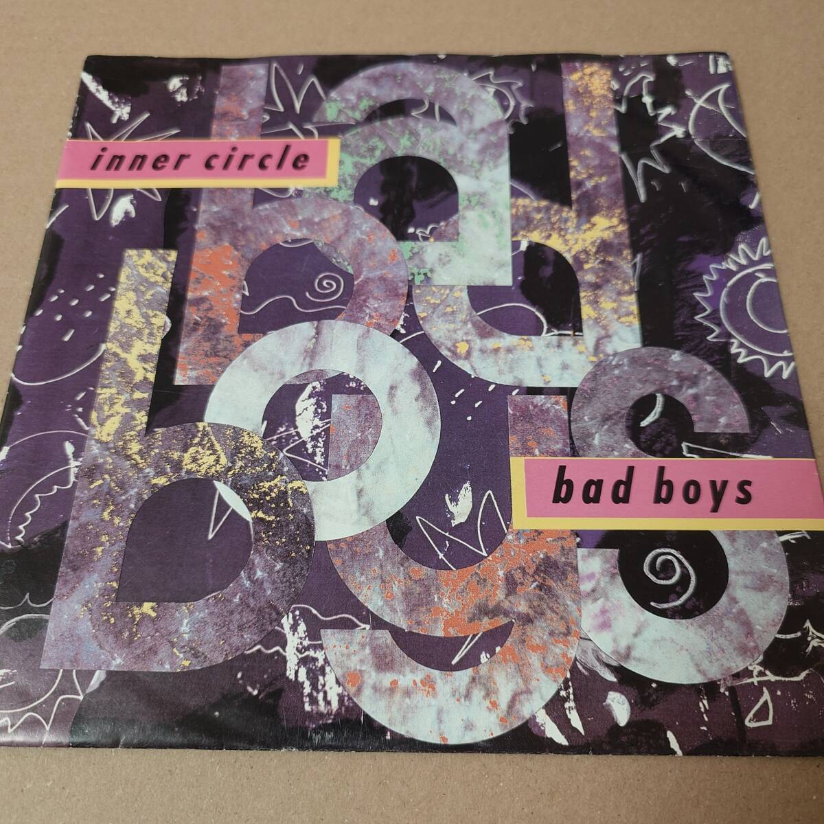 Inner Circle - Bad Boys / DJ Mixバージョン収録！！ // WEA 7inch / Reggae Pop / Bad Boy / AA0163 _画像1