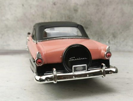 1956年製フォードフェアレーンサンライナークラシックカー ミニチュアモデルダイキャスト1PCE 1/18スケール 合金製 コレクション ギフト_画像3