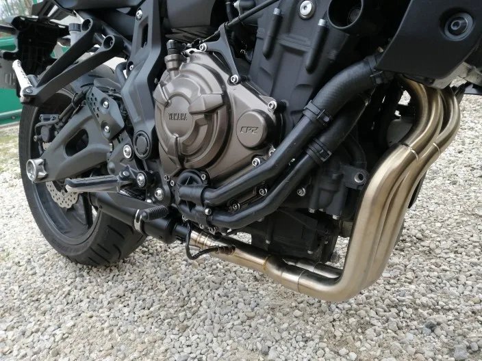 エキゾーストサイレンサー ヤマハMT-07 FZ-07 MT07 FZ07 MT 07 2014-2021 XSR700 2014 - 2023_画像5