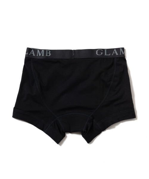 新品 GLAMB Logo boxer pants L / グラム ロゴ ボクサー パンツ Black ブラック 黒_画像3