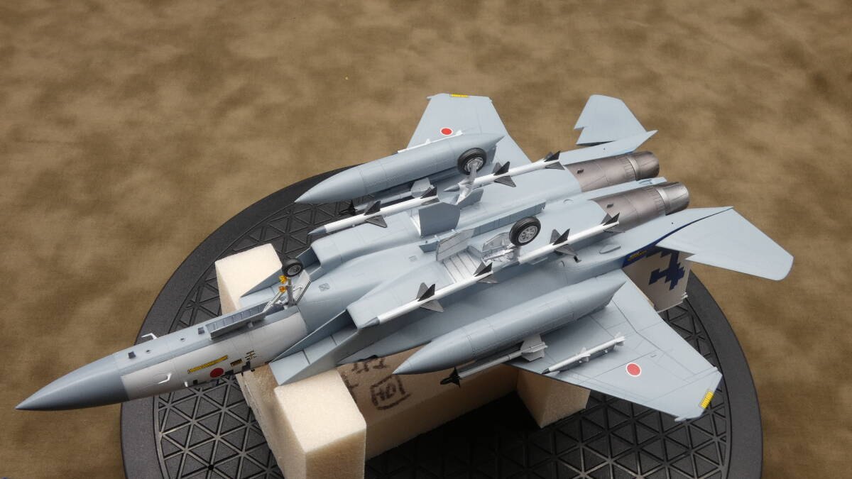 ハセガワ 1/48 F-15Cイーグル デジタル迷彩ペイント仕上げ 完成品の画像9