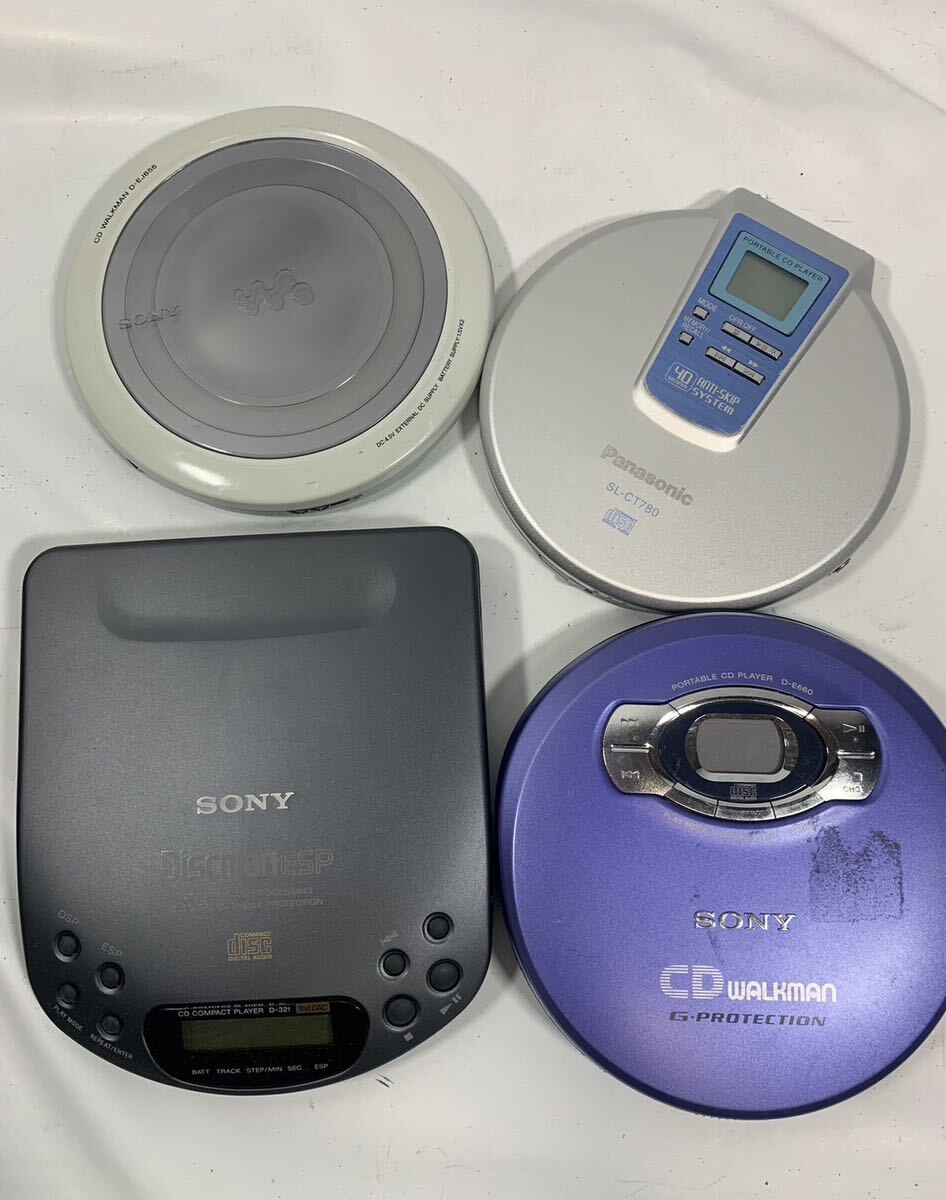 SONY Panasonic ディスクマン CDウォークマン まとめ D-E660 等 ソニー Discman ポータブルCDプレーヤー の画像1