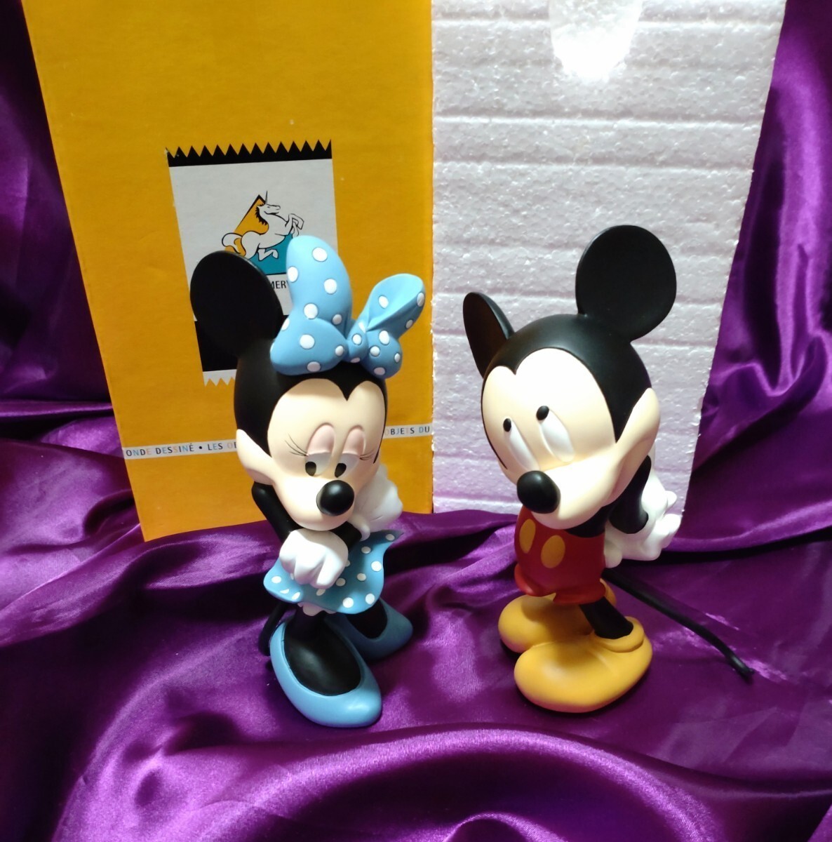 ★希少★ DEMONS & MERVEILLES / Disney MICKEY MOUSE Figure / ディズニー ミッキー・マウス フィギュア 陶器製_画像2
