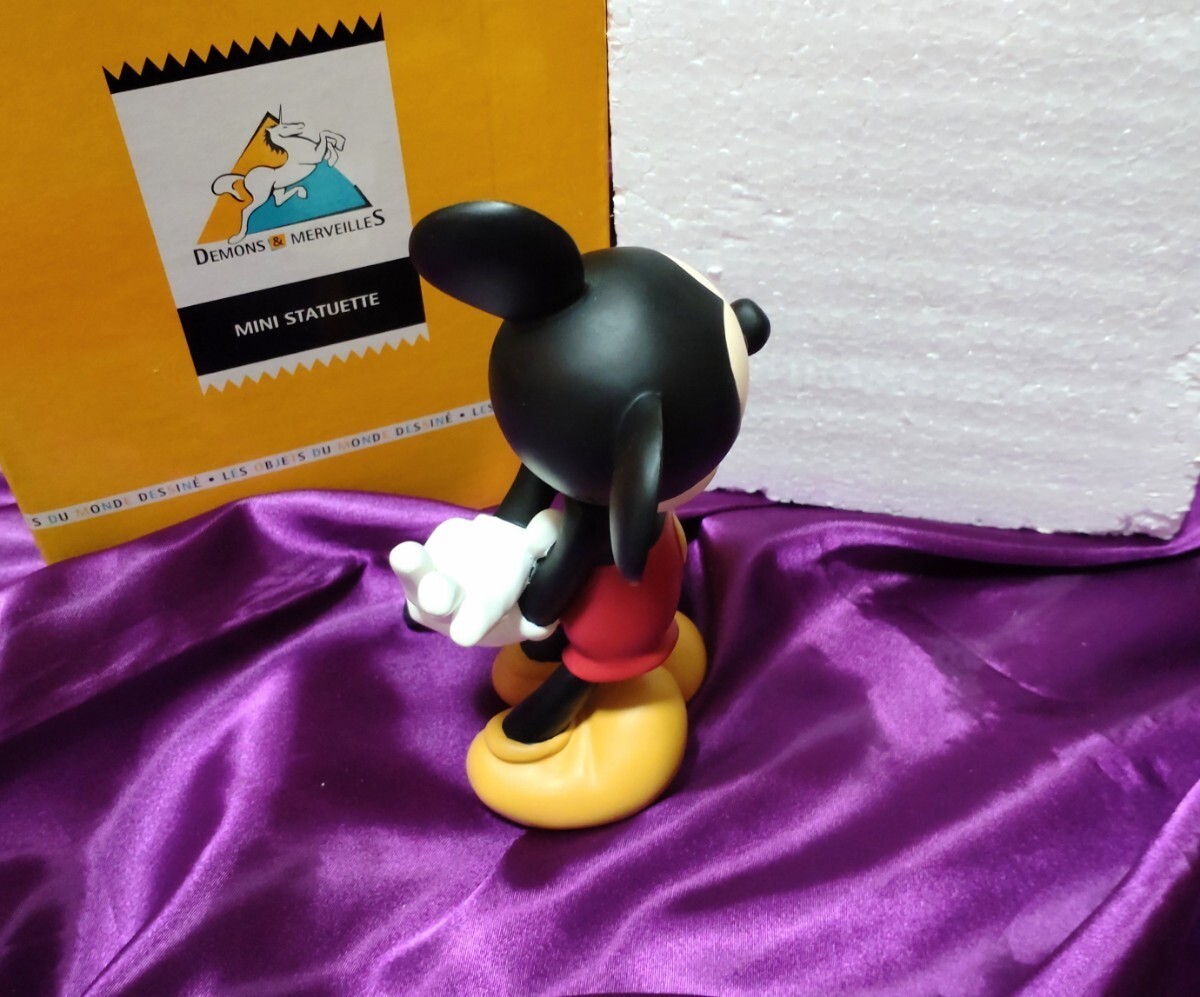 ★希少★ DEMONS & MERVEILLES / Disney MICKEY MOUSE Figure / ディズニー ミッキー・マウス フィギュア 陶器製_画像5