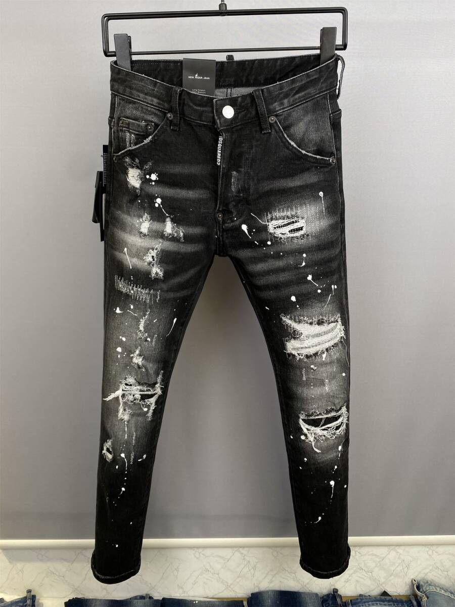 新品 Dsquared2 サイズ52 ディースクエアード ジーパン Gパン パンツ ボトムス デニム ジーンズ_画像1