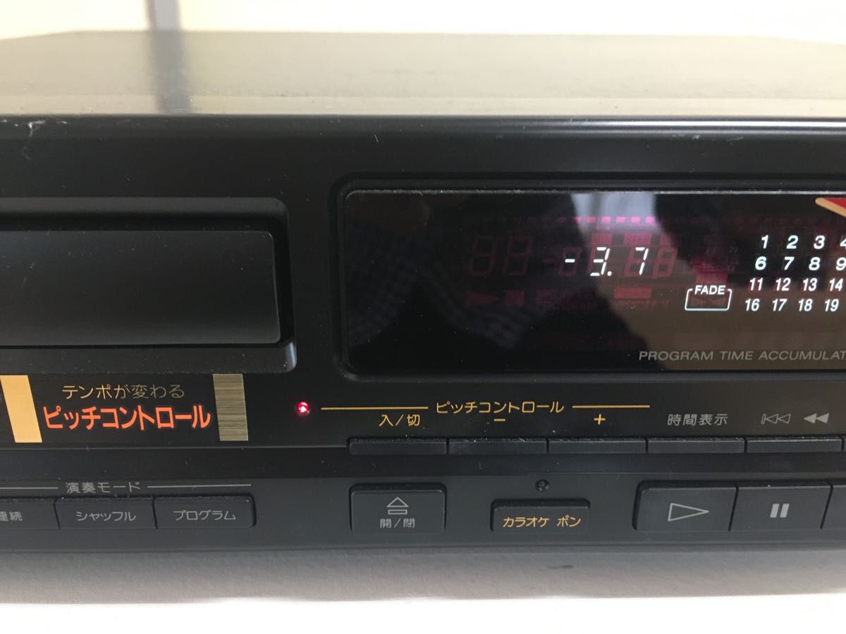 SONY CDプレーヤーCDP-K1　スピコン搭載　　訳あり