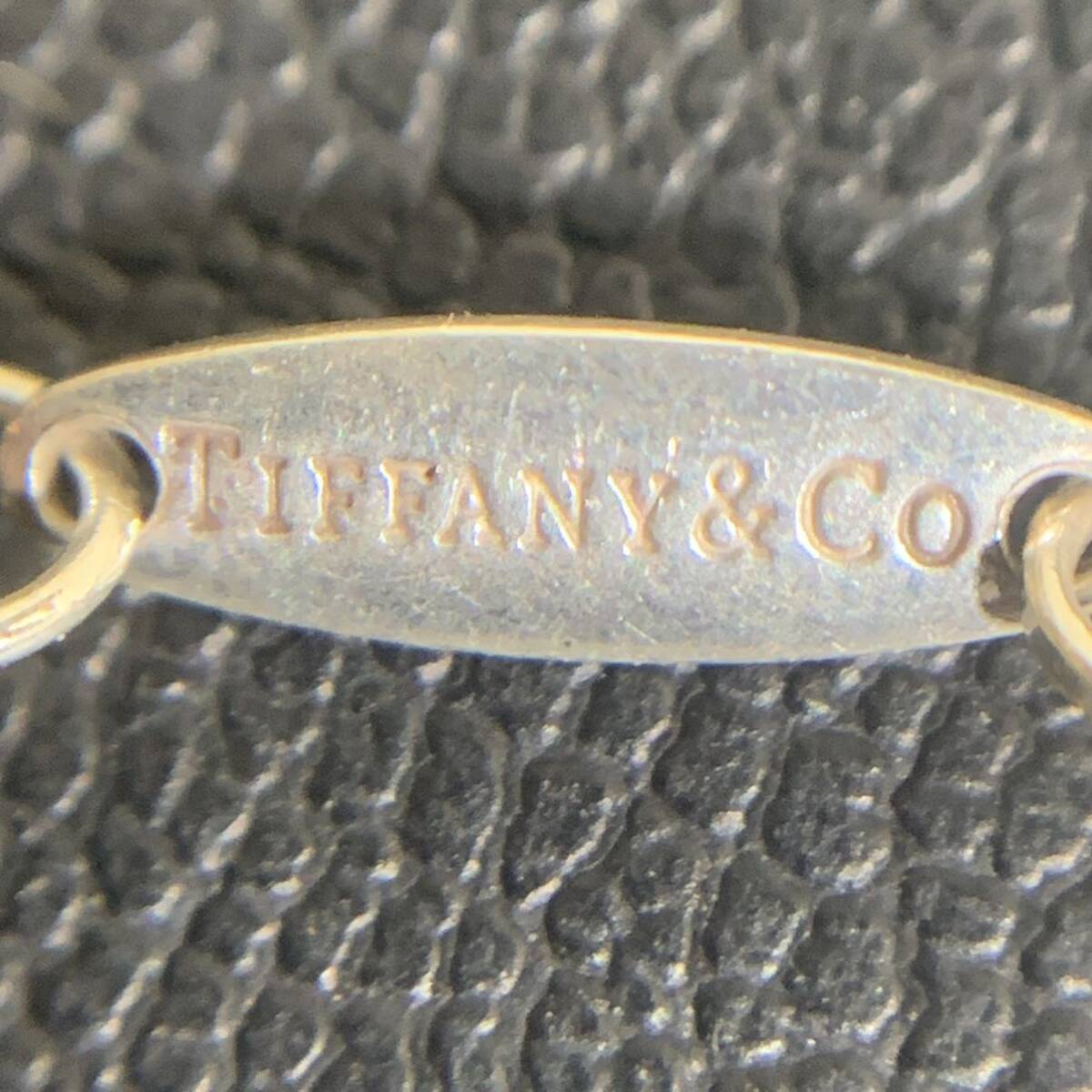 Tiffany & Co ティファニー ビーンズネックレス アクセサリー ネックレス シルバー シルバーアクセサリー 925刻印 総重量2.4gの画像3