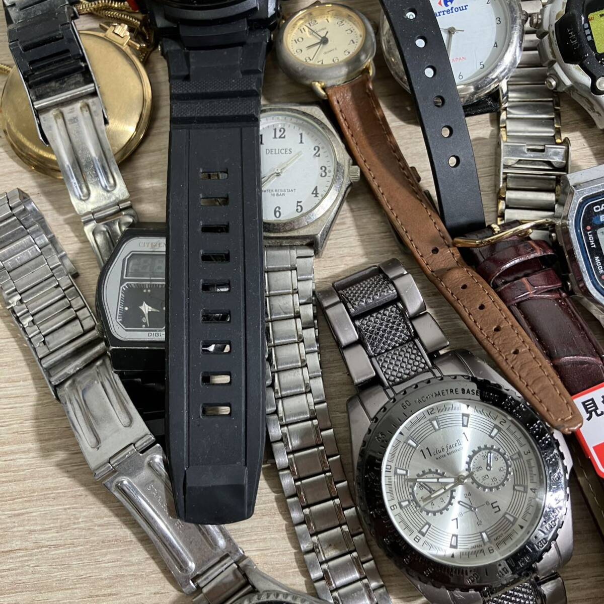 腕時計 大量まとめ ⑤ シチズン SEIKO セイコー CASIO カシオ メンズ レディース 時計の画像9