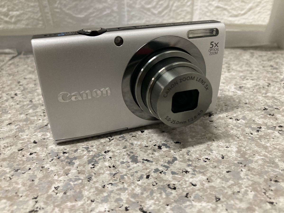 AZ-292.Canon デジタルカメラ PowerShot A2300 シルバー 光学5倍ズーム 約1600万画素 PSA2300(SL)の画像4