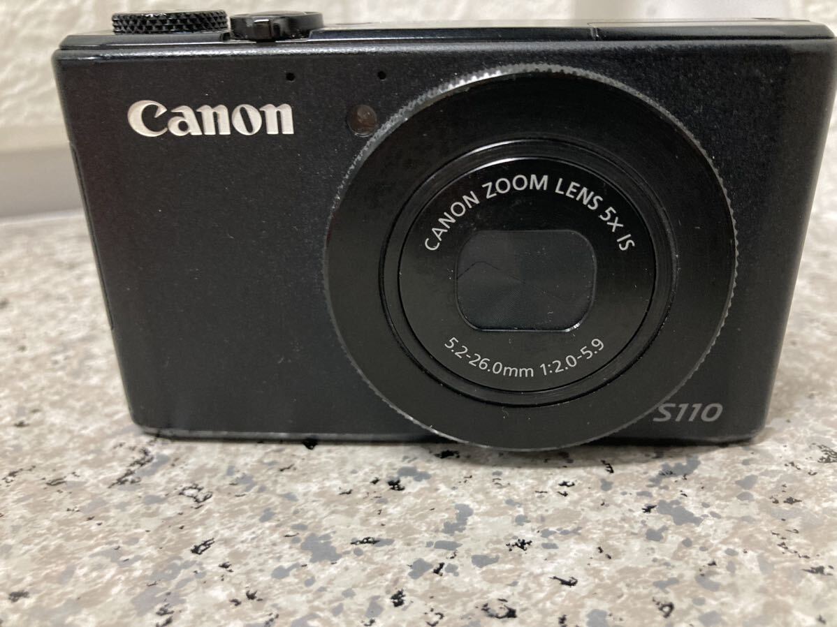 AZ-314.Canon デジタルカメラ PowerShot S110 約1210万画素 F2.0 光学5倍ズーム ブラック PSS110(BK)の画像5