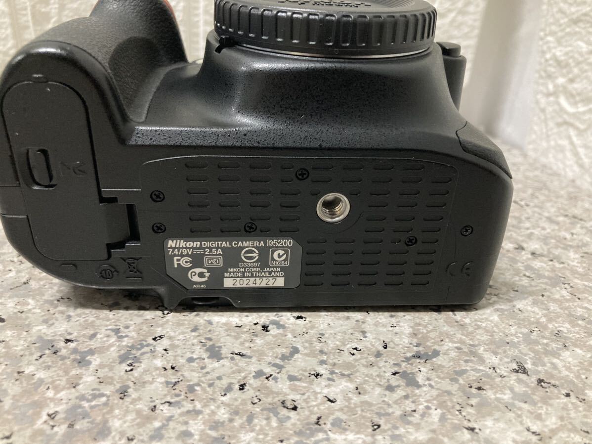 AZ-212.Nikon デジタル一眼レフカメラ D5200 ボディー ブラック D5200BKの画像6