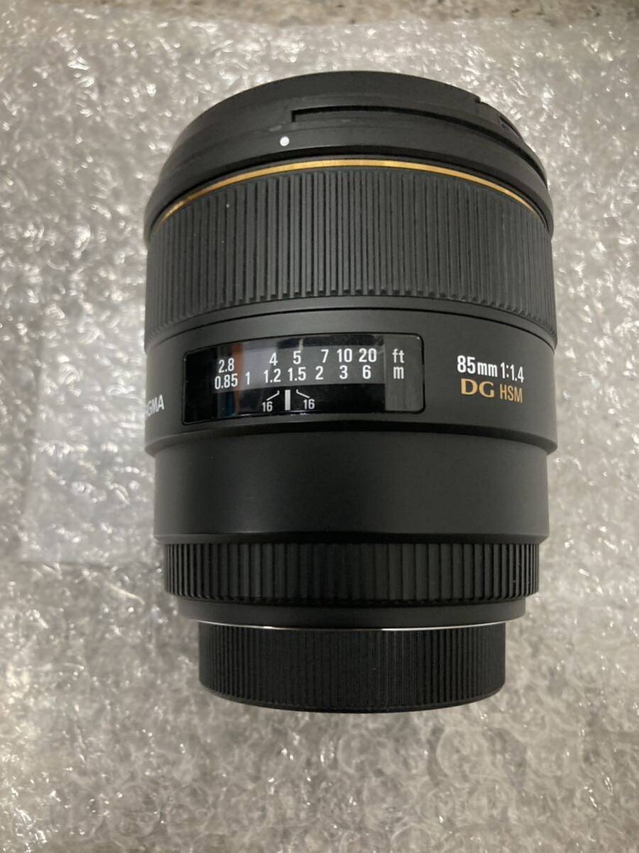 AZ-220.日本製SIGMA 単焦点中望遠レンズ 85mm F1.4 EX DG HSM シグマ用 フルサイズ対応 320560 の画像4