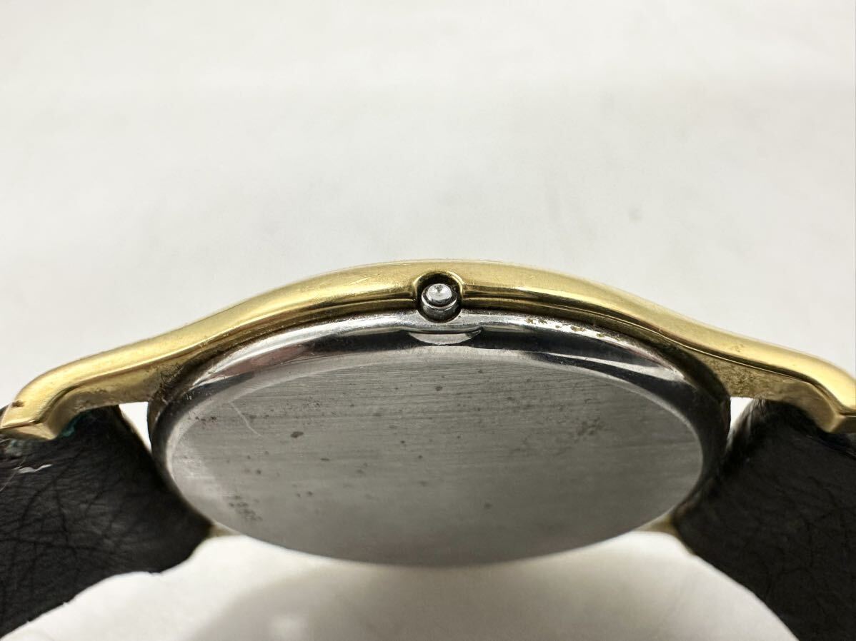 【Z41】1円スタート OMEGA De Ville QUARTZ / 1365 オメガ デビル クオーツ 金色文字盤 メンズ 腕時計 の画像10