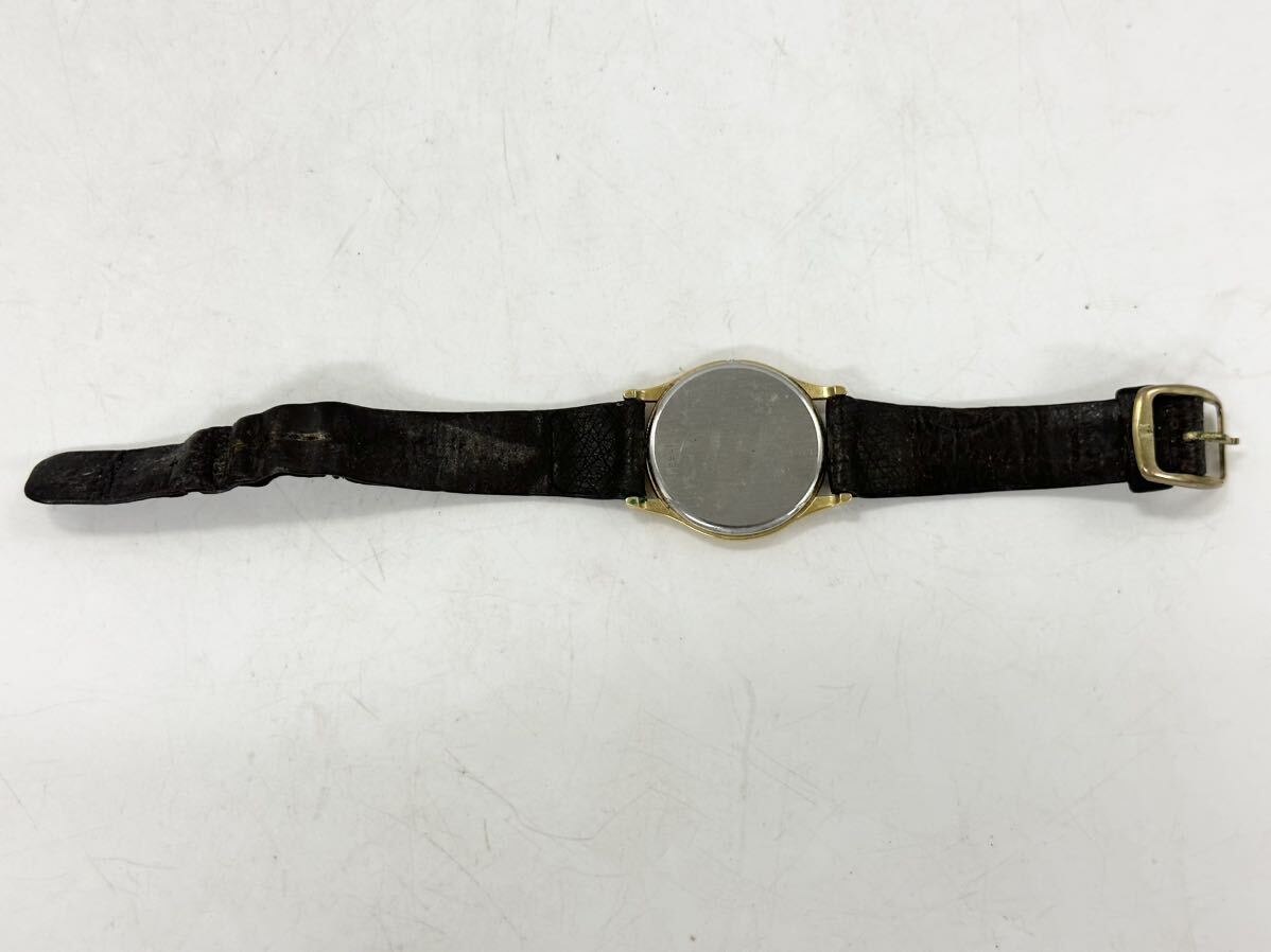 【Z41】1円スタート OMEGA De Ville QUARTZ / 1365 オメガ デビル クオーツ 金色文字盤 メンズ 腕時計 の画像9