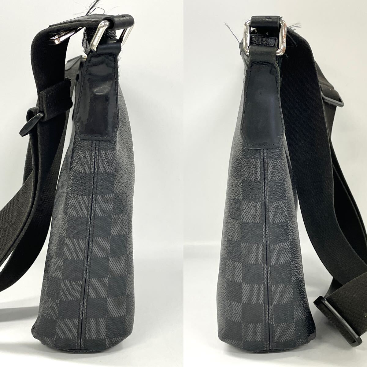 【Z40】1円スタート LOUIS VUITTON / SR2156 ルイヴィトン ミックPM ダミエ グラフィット 斜め掛け ショルダーバッグ メッセンジャーバッグの画像8