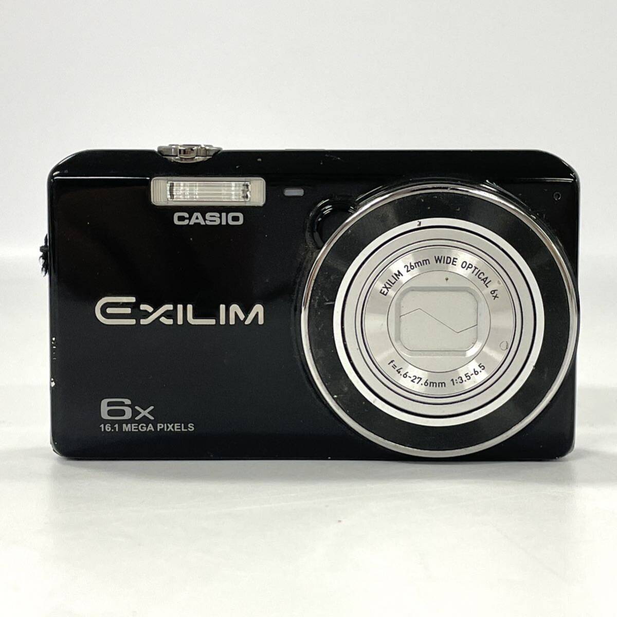 【3A56】1円スタート CASIO EXILIM EX-ZS20 カシオ エクシリム コンパクト デジタル カメラ コンデジ デジカメ ブラック _画像1