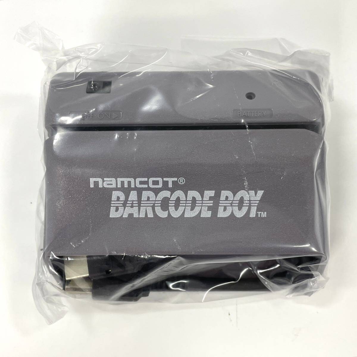 【4K23】 1円スタート NAMCOT BARCODE BOY SET ナムコット バーコードボーイ セット バトルスペース ゲームボーイ専用バーコードリーダー の画像2