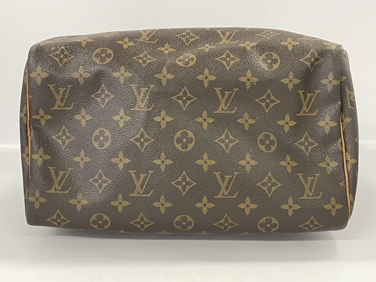 【4T58】1円スタート LOUIS VUITTON / SP1924 ルイヴィトン モノグラム スピーディ 30 ハンドバッグ ボストンバッグ ブラウン _画像8