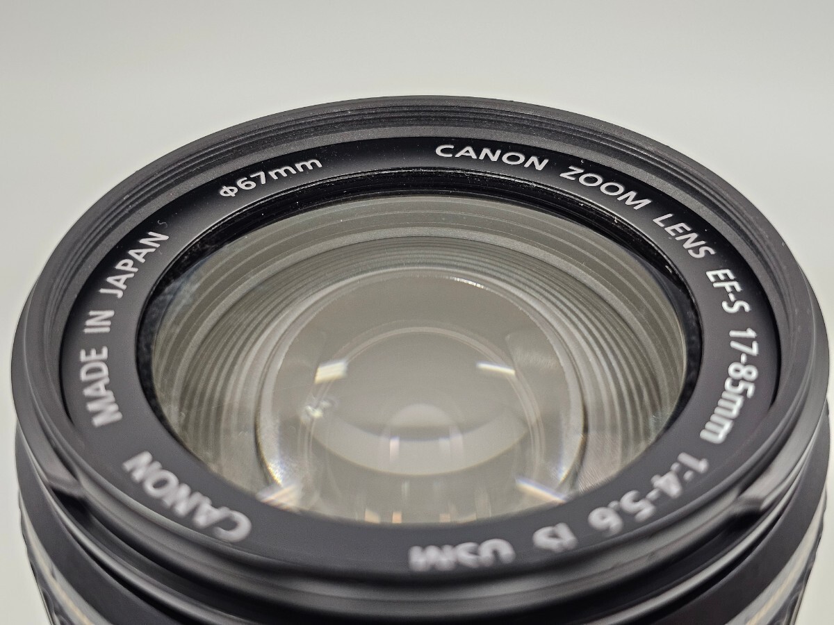 【4K42】1円スタート Canon ZOOM LENS EF-S 17-85mm 1:4-5.6 IS USM キヤノン キャノン ウルトラソニック カメラレンズ 一眼カメラ用レンズの画像4
