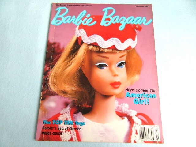 洋雑誌 Barbie Bazaar バービーバザー October 1997年 Barbie Doll Collctor's Magazine_画像1