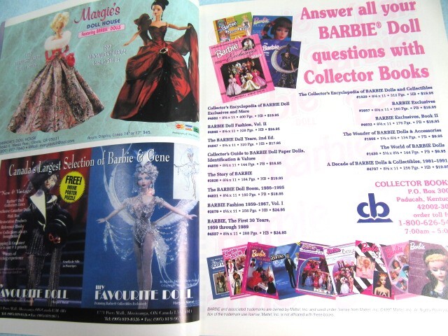 洋雑誌 Barbie Bazaar バービーバザー October 1997年 Barbie Doll Collctor's Magazine_画像2