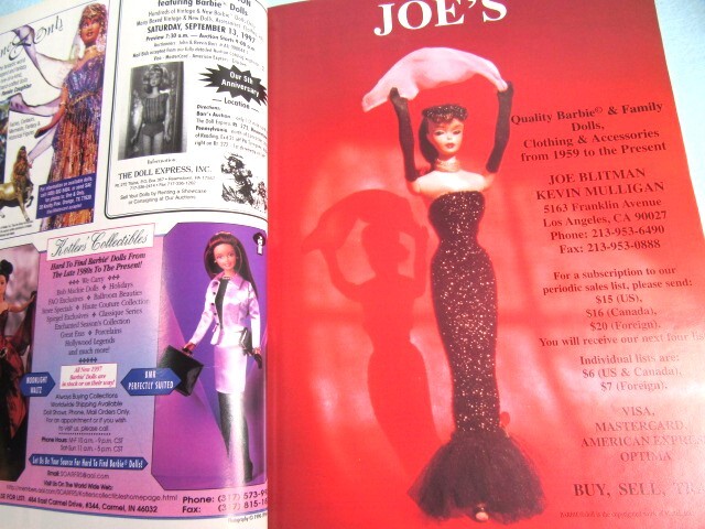 洋雑誌 Barbie Bazaar バービーバザー October 1997年 Barbie Doll Collctor's Magazine_画像4