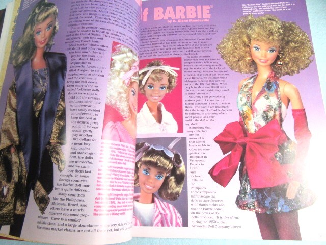 即決 洋雑誌 Barbie Bazaar バービーバザー 1月・2月号 1996年 Barbie Doll Collctor's Magazine_画像3