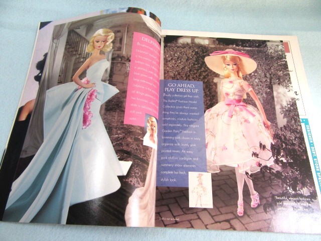 即決 洋雑誌 Barbie Bazaar バービーバザー 8月号2000年 Barbie Doll Collctor's Magazine　中古本_画像2
