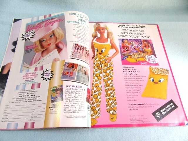 即決 洋雑誌 Barbie Bazaar バービーバザー 8月号2000年 Barbie Doll Collctor's Magazine　中古本_画像3