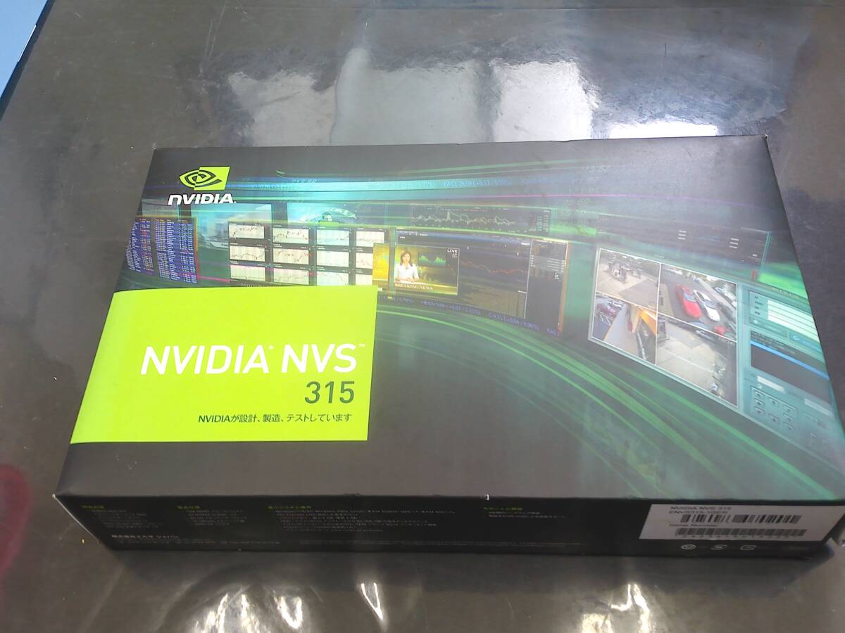 送料無料 グラフィックカード NVIDIA NVS 315 GDDR3 1GB 未使用未開封の画像1