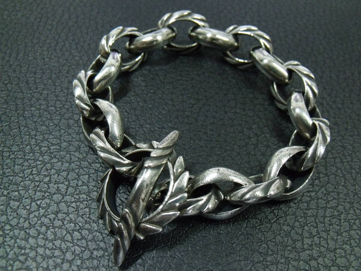 YOHJI YAMAMOTO × TAKESHI KITANO SILVER 950 CHAIN BRACELET VINTAGE ヨウジ ヤマモト シルバー950 ビンテージ ブレスレット 925の画像1