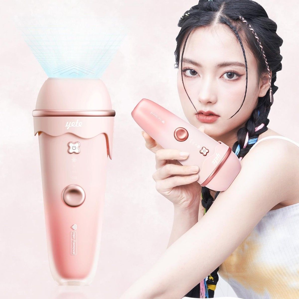 Yete(エイティー)脱毛器 男女兼用 vio対応 無痛 冷感 IPL光 Yete(エイティー)脱毛器 男女兼用 vio対応 無痛 冷感 IPL光