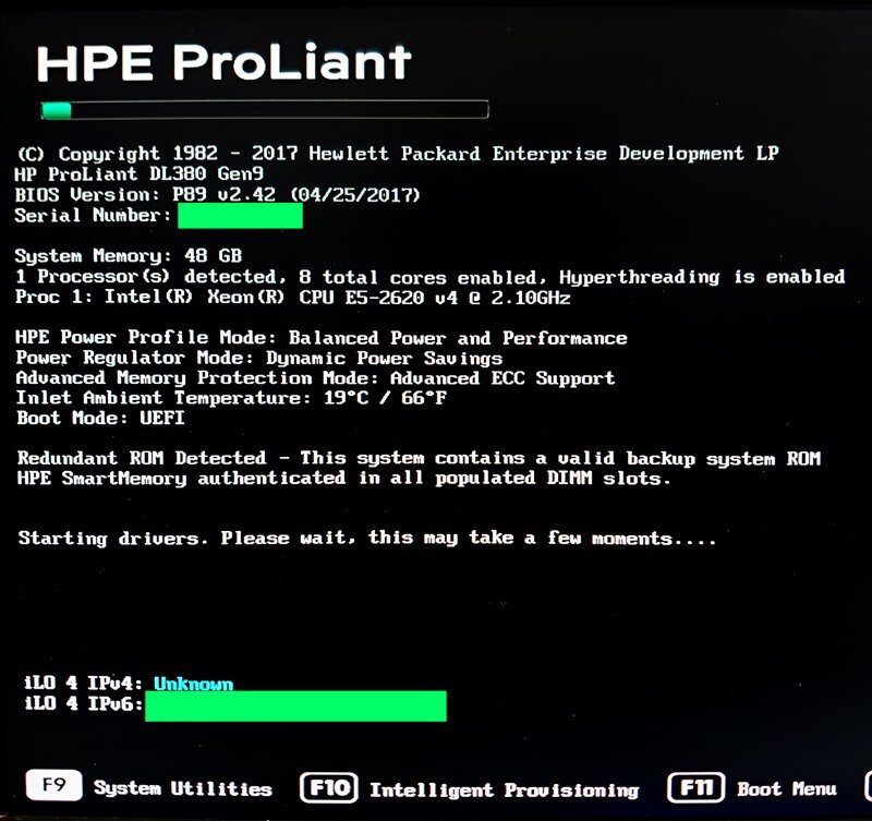 # junk #[HPE] server / ProLiant DL380 Gen9 / memory 48GB / OS less / HDD less / CPU:Xeon E5-2620 v4