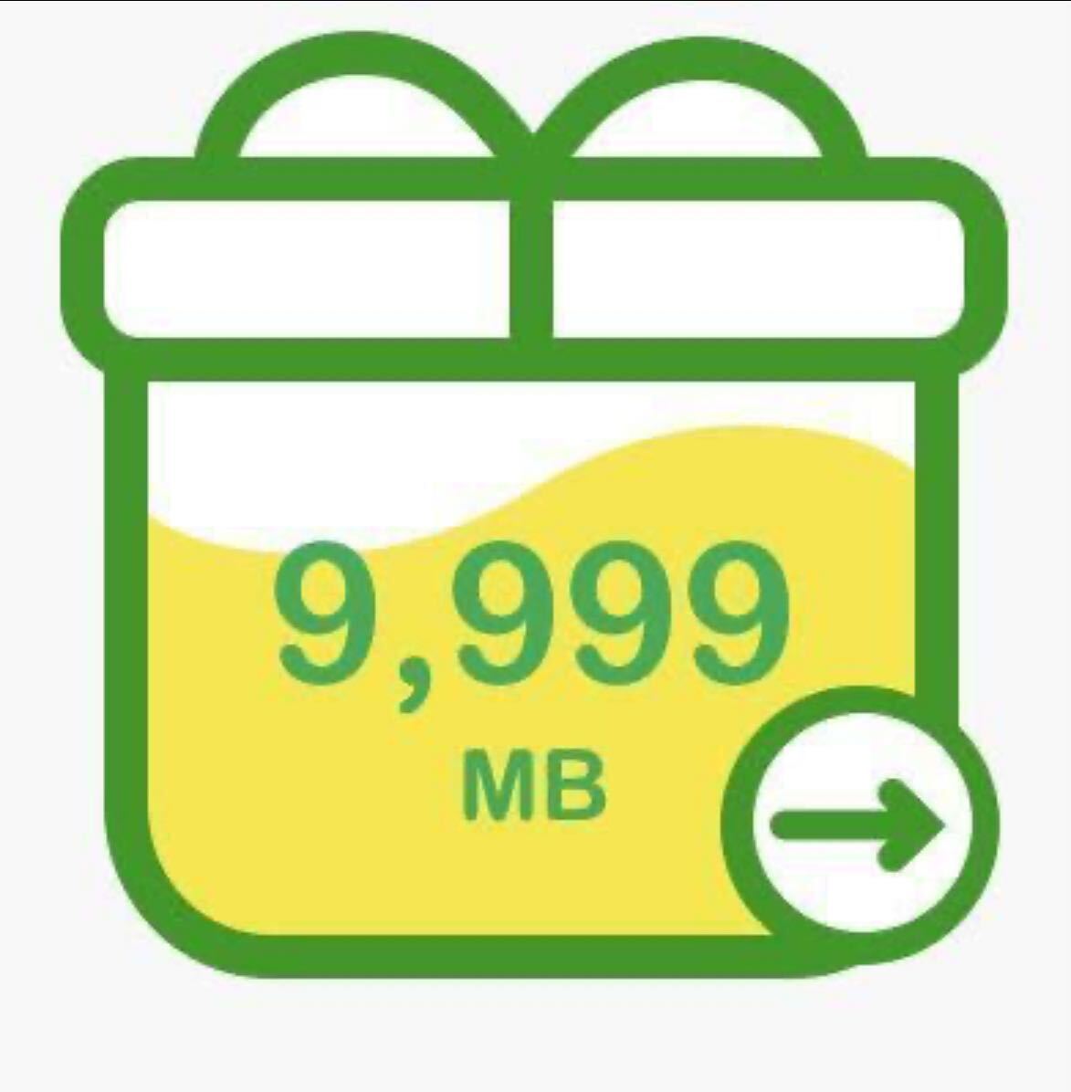  my Neo *mineo packet gift 10GB(9999MB)