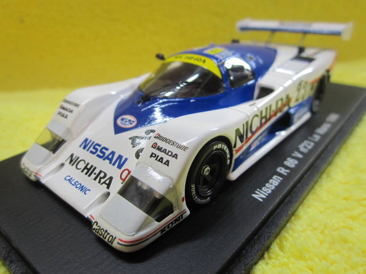 Spark S3580 1/43 NISSAN R86V #23 1986ru* man 24 hour star Spark S3580 1/43 NISSAN R86V #23 1986ru* man 24 hour star