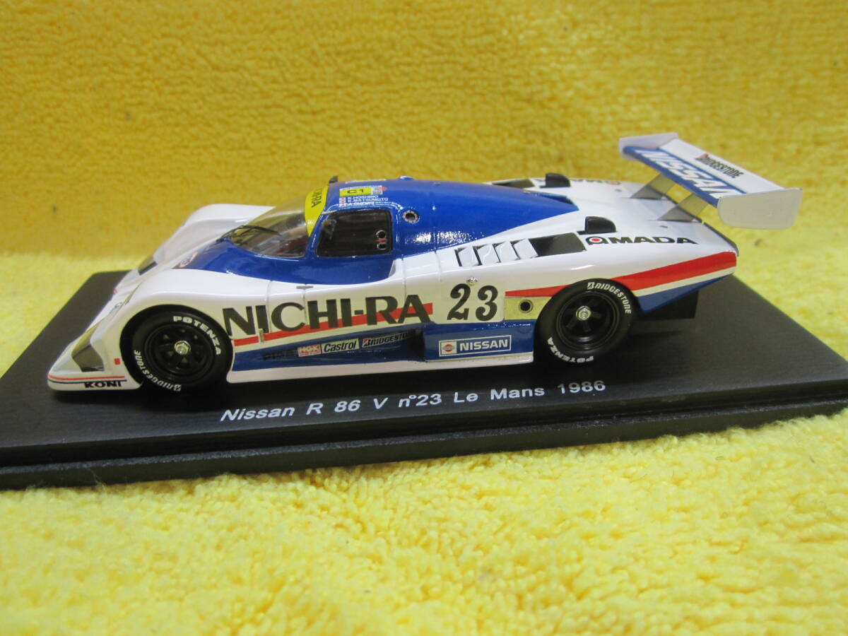 Spark S3580 1/43 NISSAN R86V #23 1986ru* man 24 hour star Spark S3580 1/43 NISSAN R86V #23 1986ru* man 24 hour star