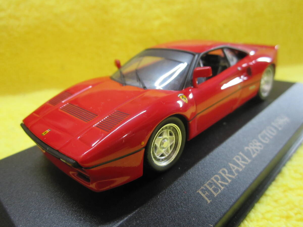 IXO FER002 1/43 Ferrari 288 GTO RED 1984 （フェラーリ レッド_画像1