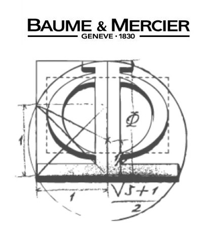 【送料無料】★Baume＆Mercier/ボーム＆メルシエ純正アンティーク尾錠＋レザーベルト(18mm・black/黒・汎用品)★