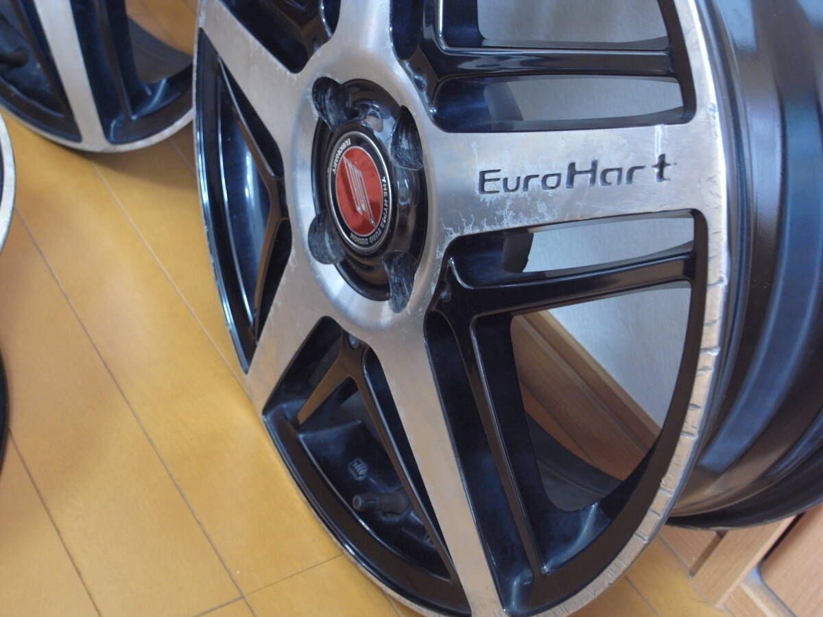 ☆洗練されたデザイン☆ Euro Hart アルミ 16×6J 4穴 PCD 100mm +42 _画像7