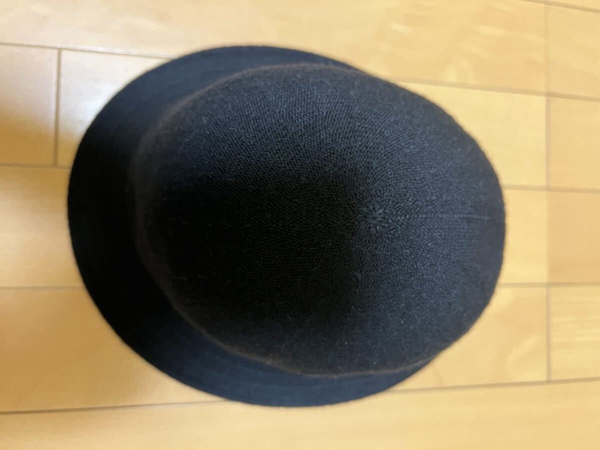 ノンネイティブ ウールニットバケットハット nonnative WORKER HAT WOOL YARN ブラック ワンサイズ帽子 定価12,980円_画像2