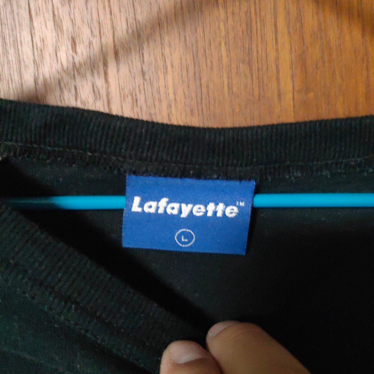  Lafayette 七分袖 カモフラTシャツ ラファイエット