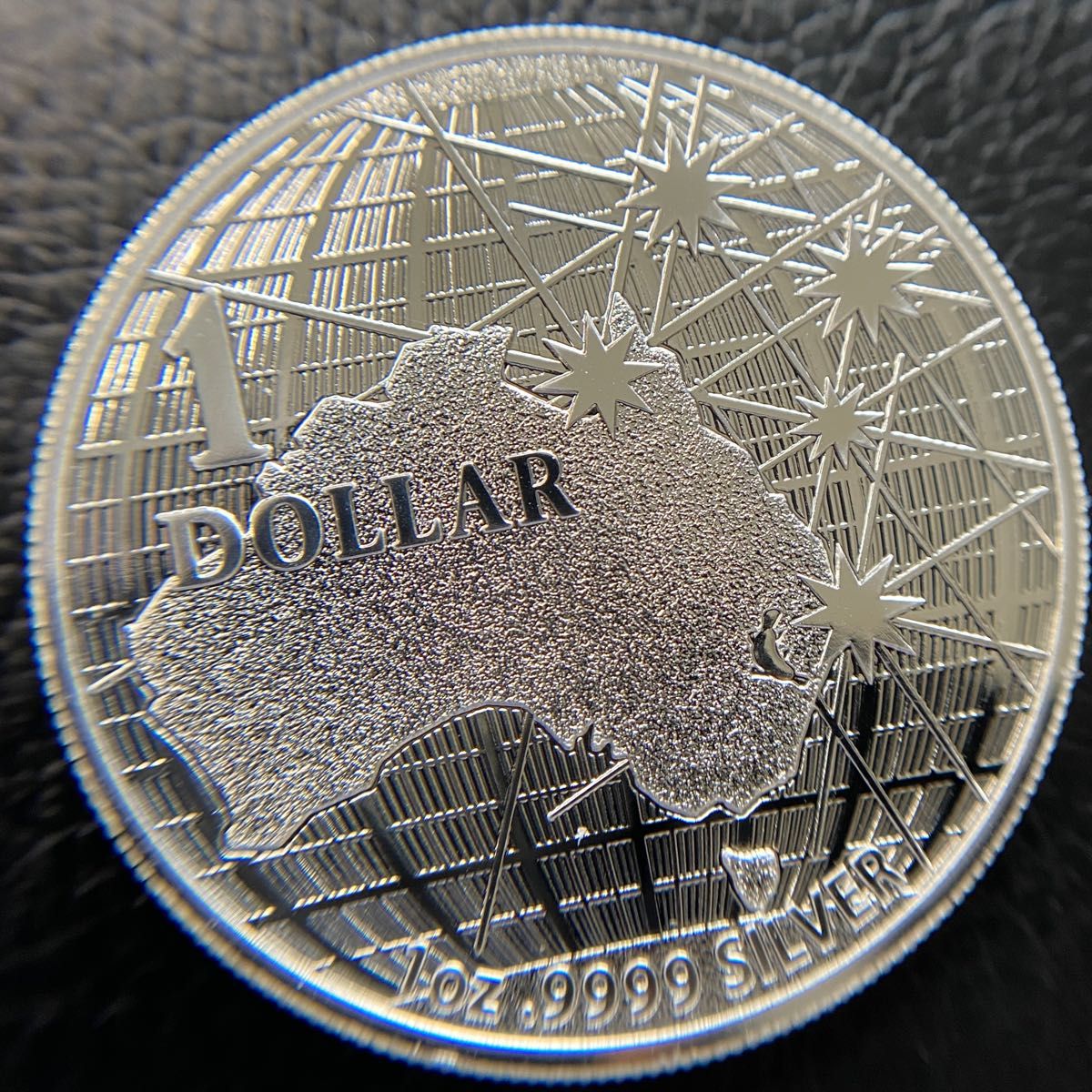 サザンクロス銀貨　⑬　南十字星　2021年　1オンス　オーストラリア　シルバー