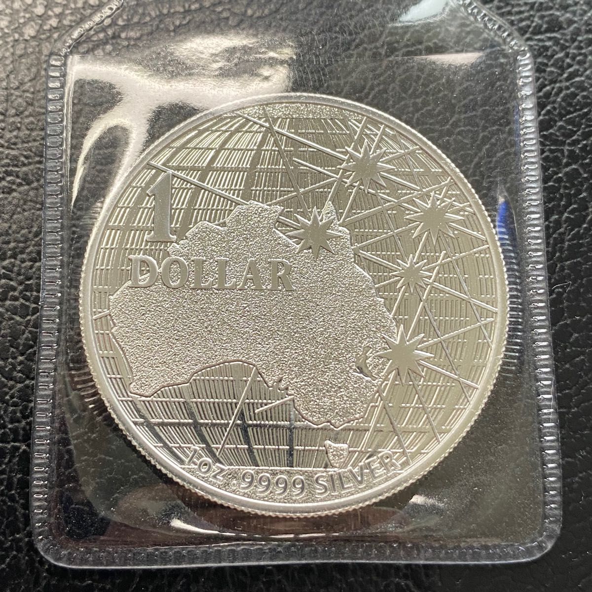 サザンクロス銀貨　⑭　南十字星　2021年　1オンス　オーストラリア　シルバー