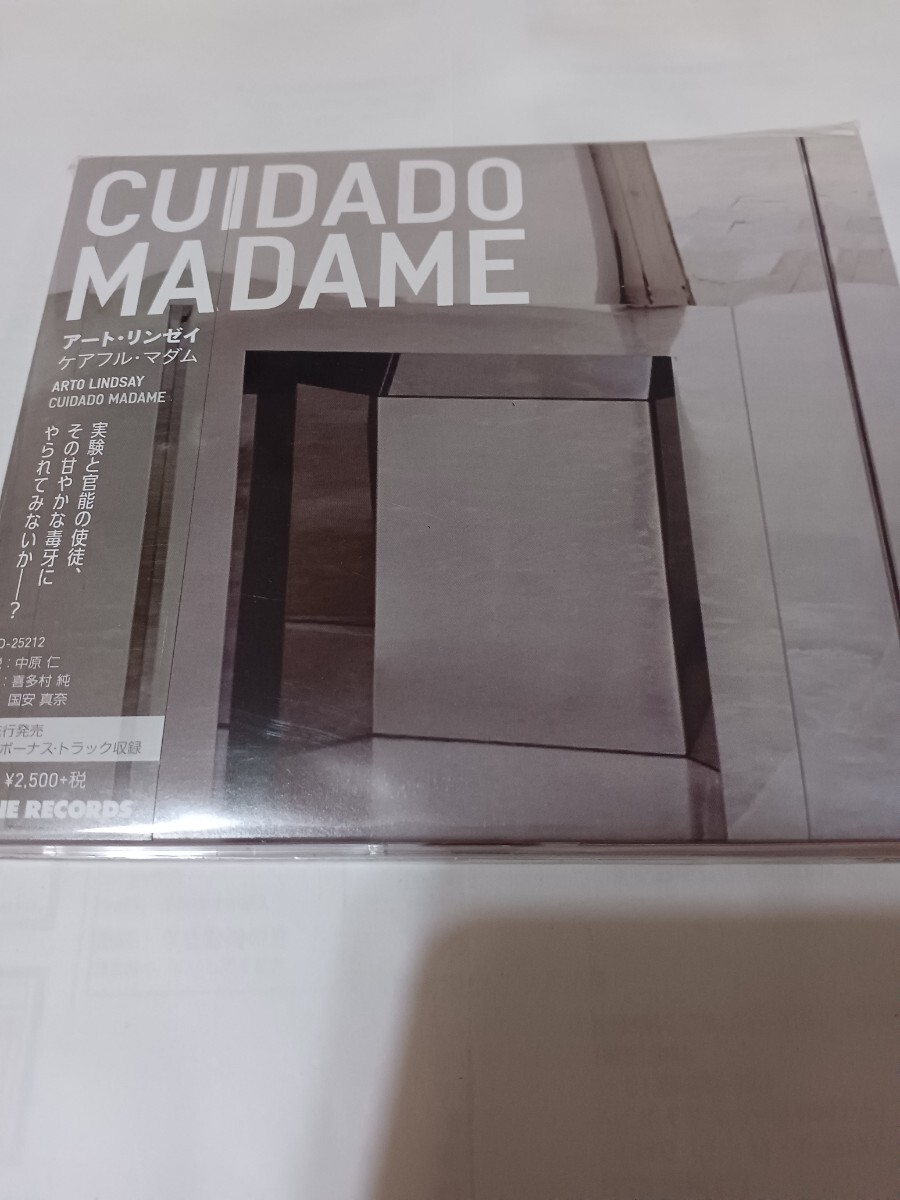 ARTO　LINDSAY　アート・リンゼイ　[CUIDADO　MADAME/ケアフル・マダム]　国内盤、帯付き！_画像1