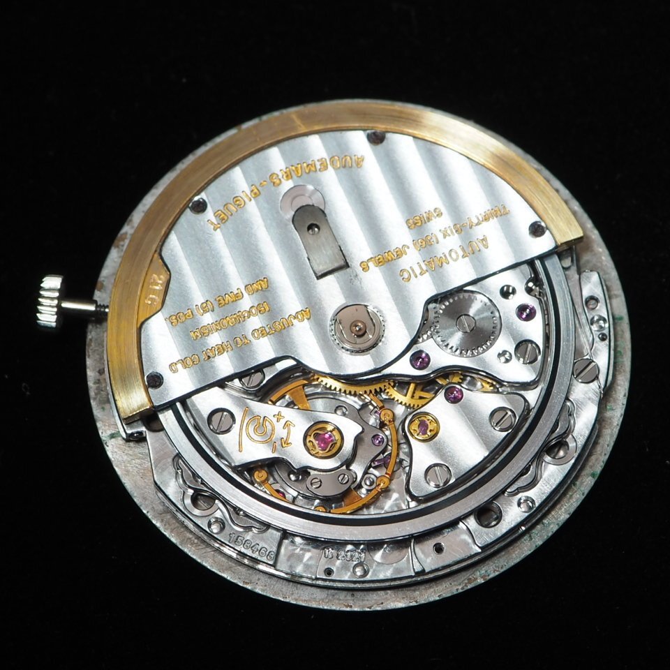 【ロイヤルオーク搭載 ムーブメント】AUDEMARS PIGUET オーデマピゲ Cal.K2121 純正機械+文字盤 AT デイト メンズ 腕時計用「-」_画像4